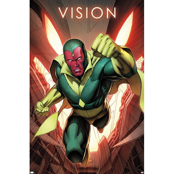 Marvel Comics - Vision - Vision #8 Wall Poster, 14.725" x 22.375"