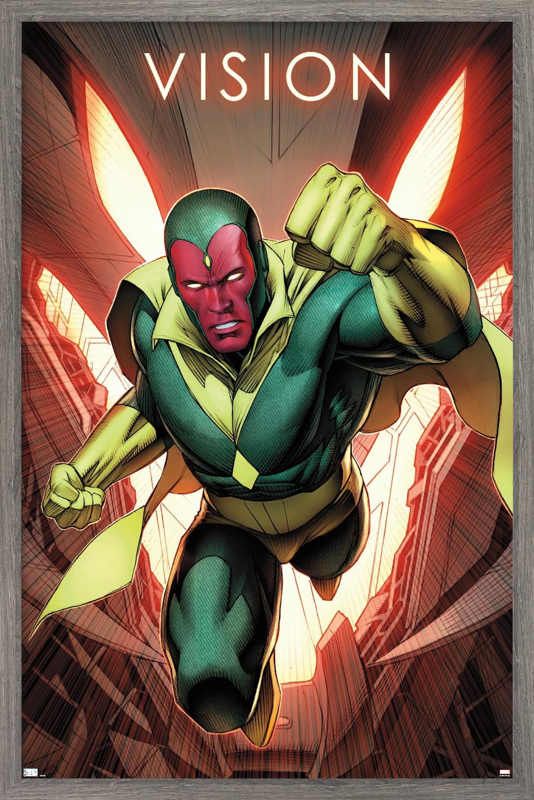 Marvel Comics - Vision - Vision #8 Wall Poster, 22.375