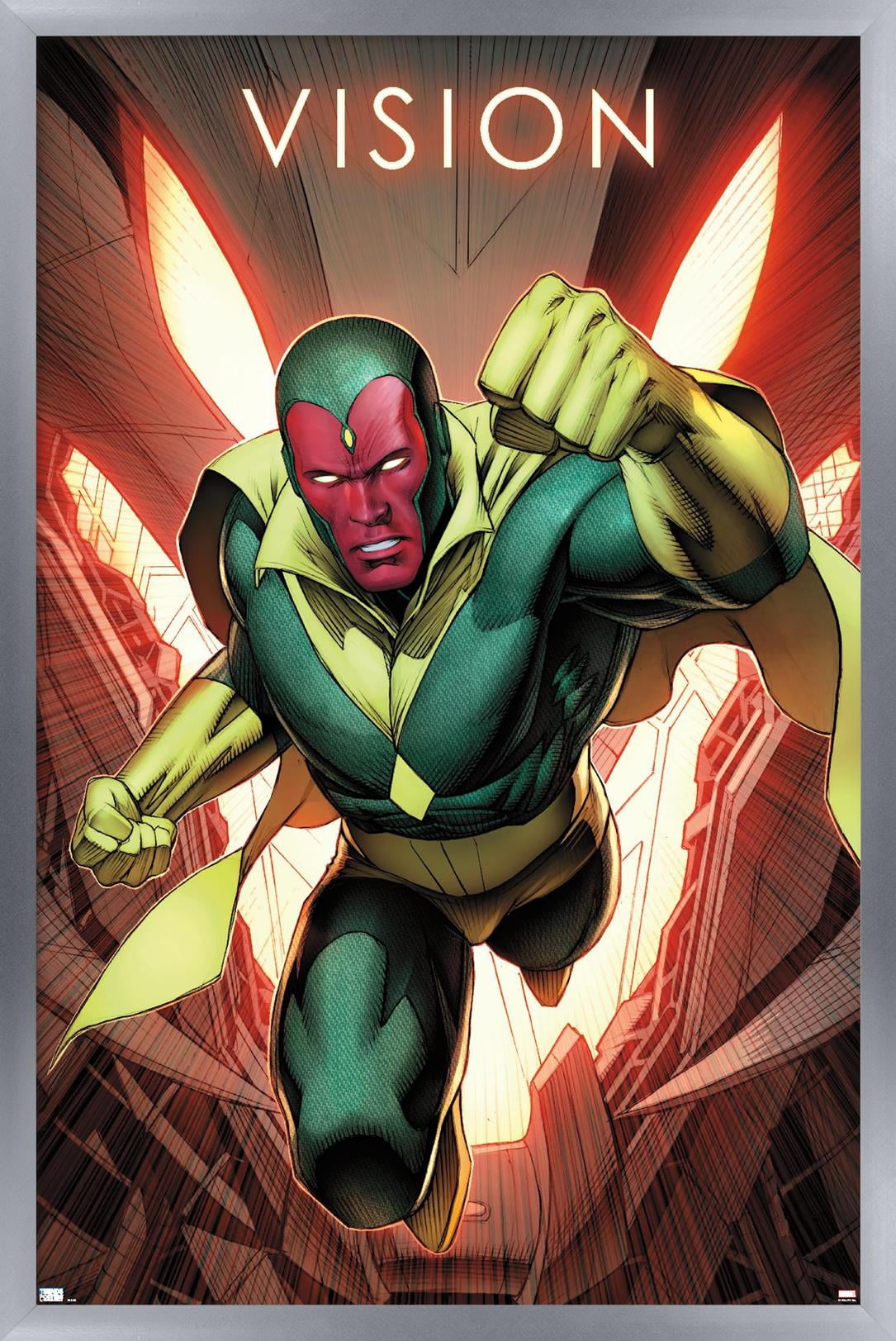 Marvel Comics - Vision - Vision #8 Wall Poster, 22.375