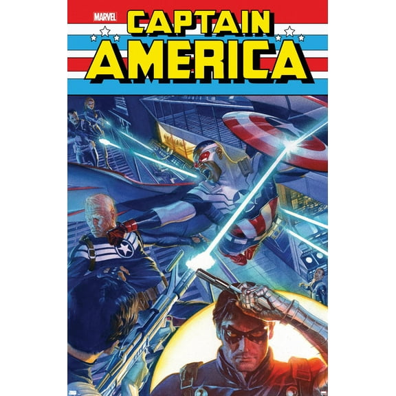 Marvel Comics - Winter Soldier - Captain America: Sam Wilson #7 Wall Poster, 22.375" x 34"