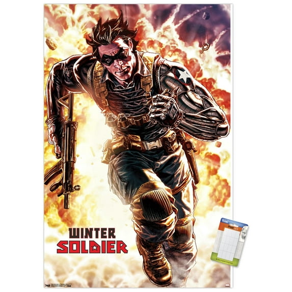 Marvel Comics - Winter Soldier - Winter Soldier #4 Wall Poster, 14.725" x 22.375"