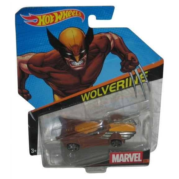 Marvel Comics Wolverine (2015) Mattel Hot Wheels Toy Car #33