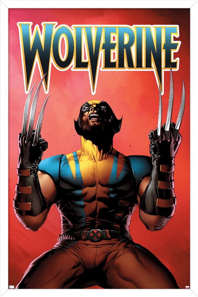 Marvel Comics - Wolverine - Astonishing X-Men #1 Variant Wall Poster, 14.725" x 22.375", Framed