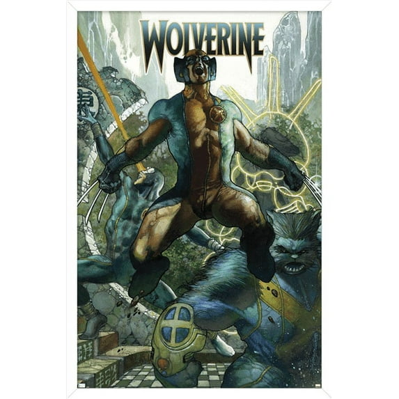 Marvel Comics - Wolverine - Astonishing X-Men #28 Wall Poster, 14.725" x 22.375", Framed
