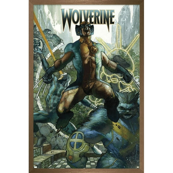Marvel Comics - Wolverine - Astonishing X-Men #28 Wall Poster, 22.375" x 34", Framed