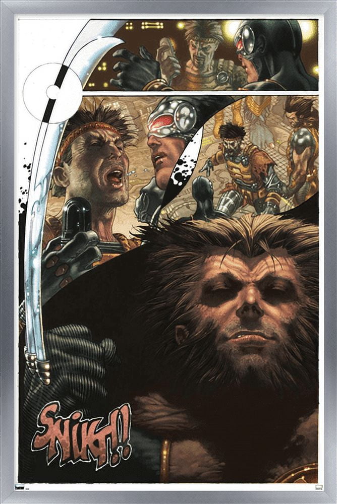 Marvel Comics - Wolverine - Astonishing X-Men #30 Wall Poster, 22.375" x 34", Framed