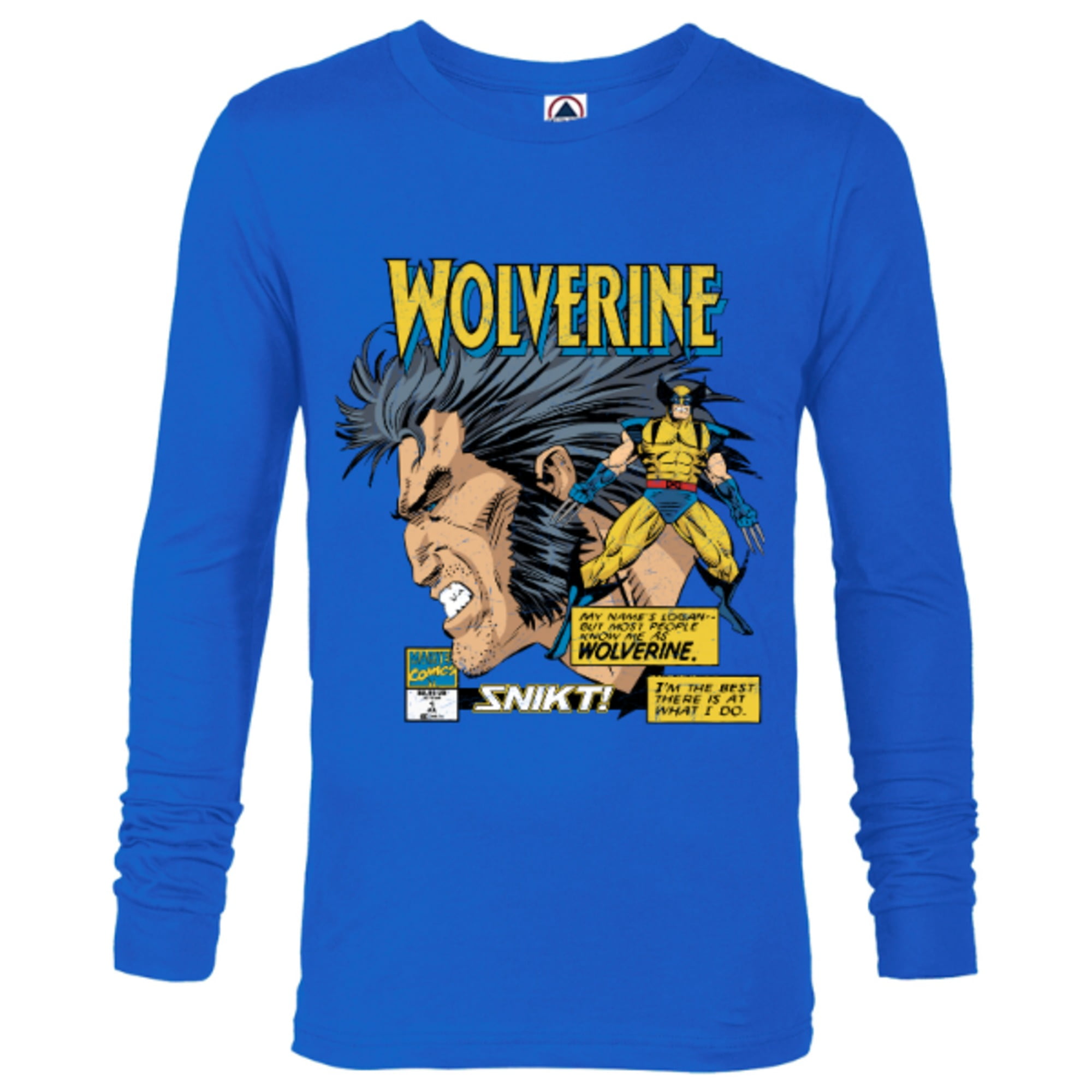  Marvel X-Men Wolverine Classic Retro Costume T-Shirt