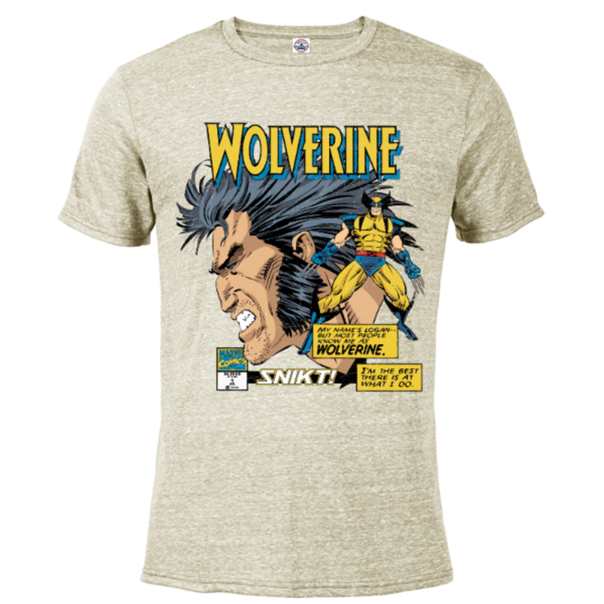  Marvel X-Men Wolverine Classic Retro Costume T-Shirt :  Clothing, Shoes & Jewelry