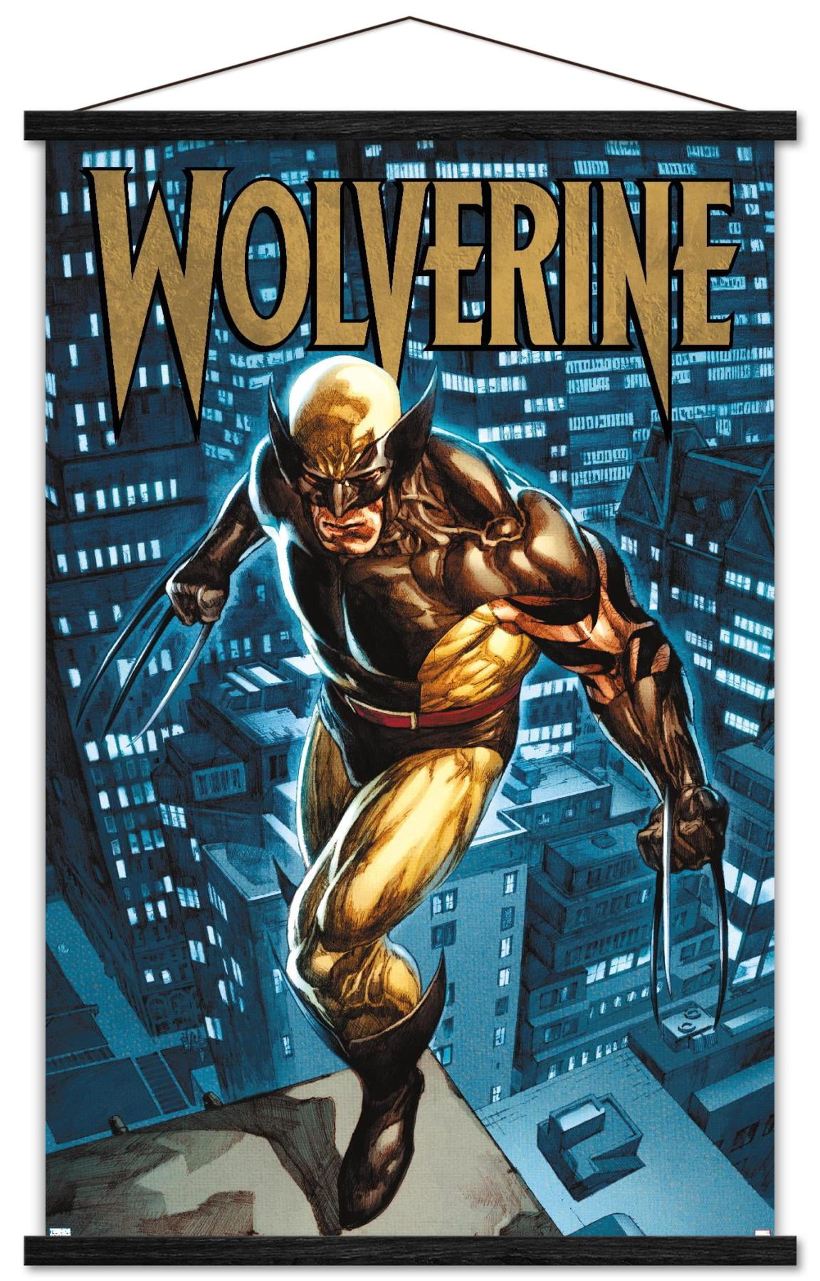 Marvel Comics - Wolverine - Dark Wolverine #77 Wall Poster with Wooden Magnetic Frame, 22.375" x 34"