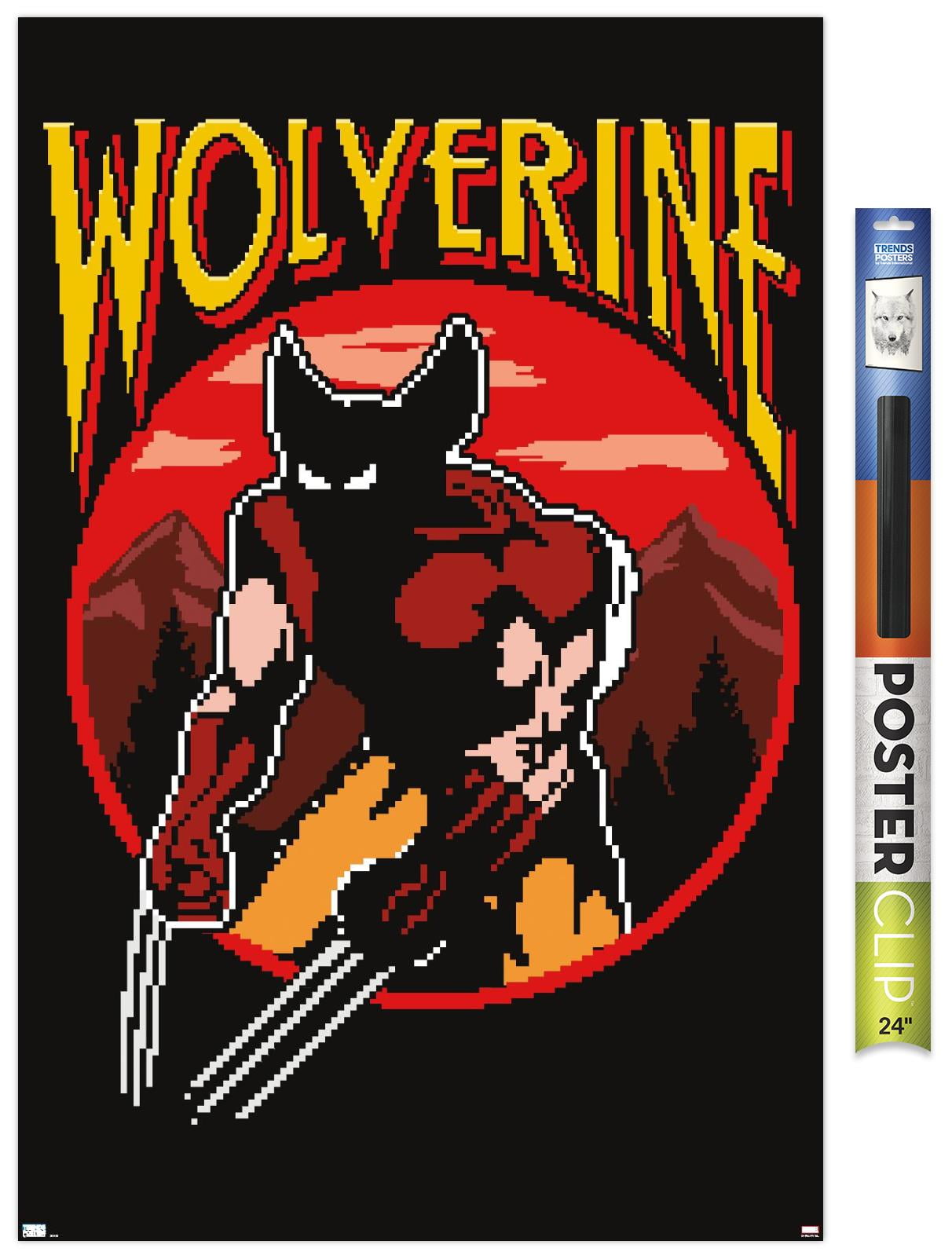 Marvel Comics - Wolverine - Retro Gaming Wall Poster, 22.375" x 34"