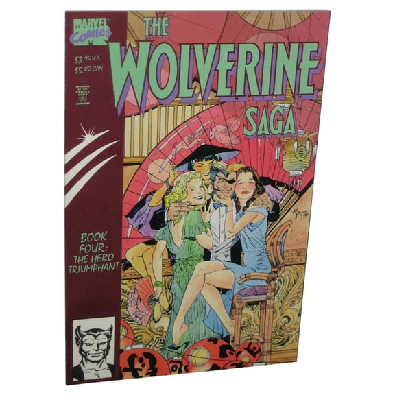 Marvel Comics Wolverine Saga Vol. 4 Hero Triumphant (1989) Paperback Book