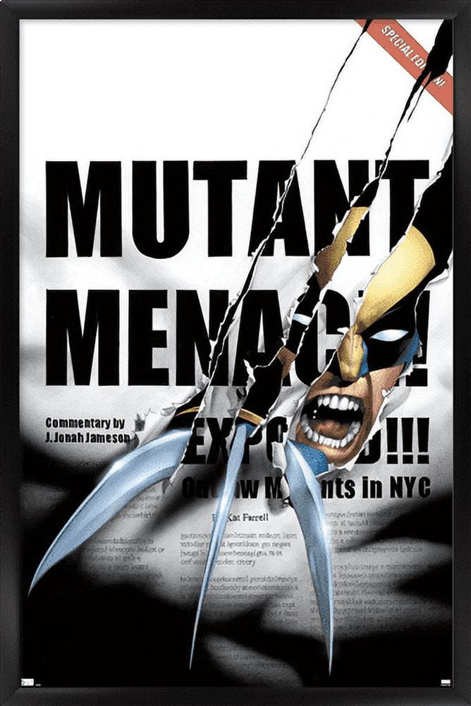 Marvel Comics - Wolverine - The Pulse #6 Wall Poster, 22.375" x 34", Framed