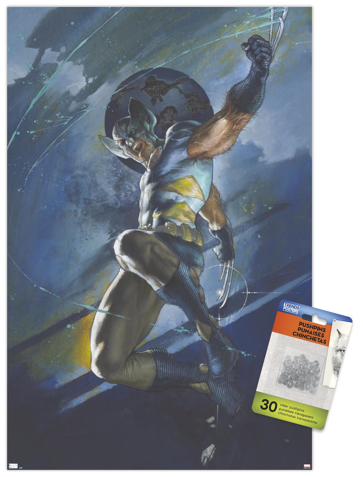 Marvel Comics - Wolverine - Uncanny X-Men #539 Wall Poster with Pushpins, 14.725" x 22.375"