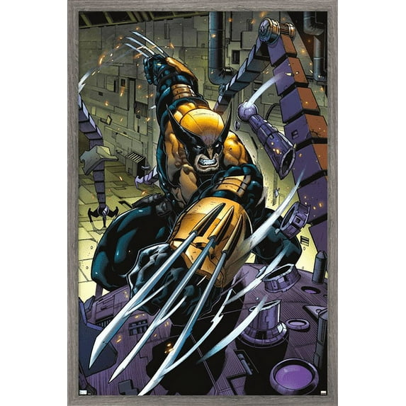 Marvel Comics - Wolverine - Wolverine #1 Wall Poster, 22.375" x 34", Framed