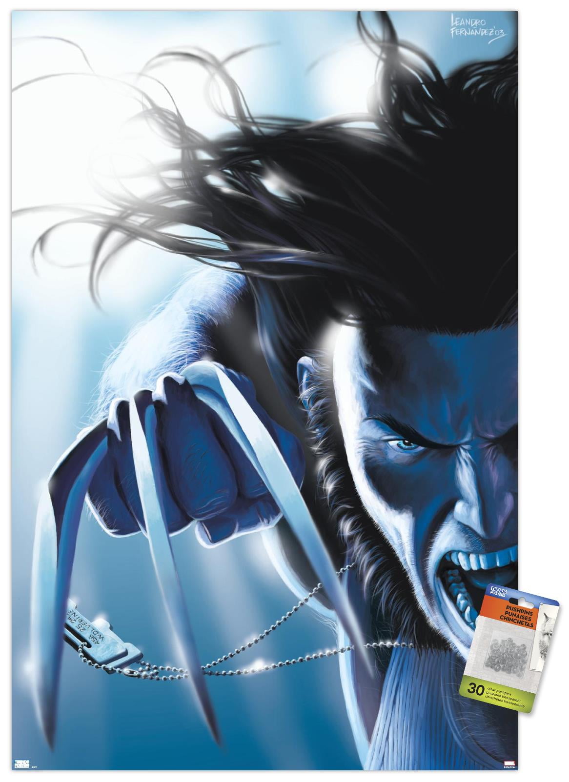 Marvel Comics - Wolverine - Wolverine #11 Wall Poster with Pushpins, 22.375" x 34"