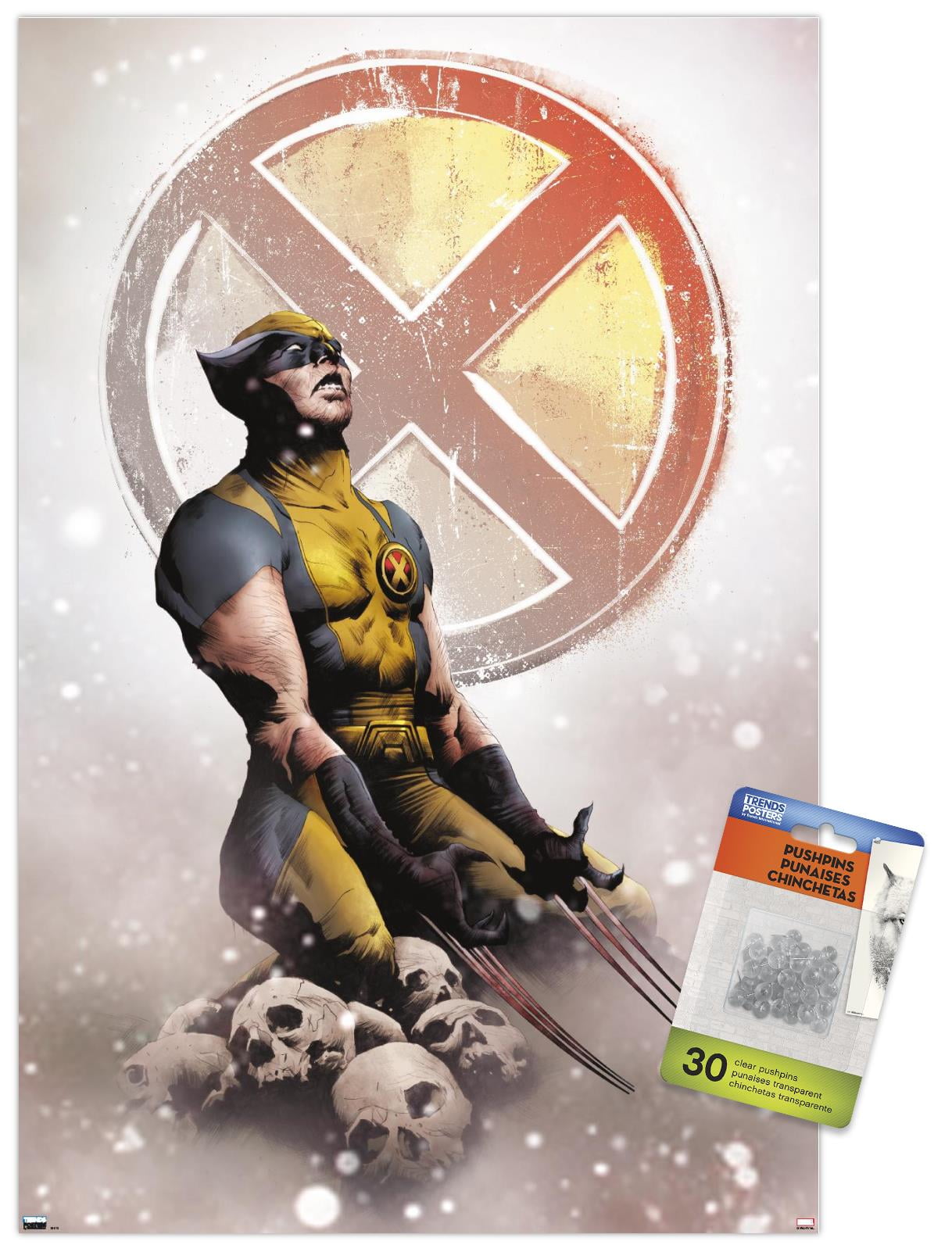 Marvel Comics - Wolverine - Wolverine #14 Wall Poster with Pushpins, 14.725" x 22.375"