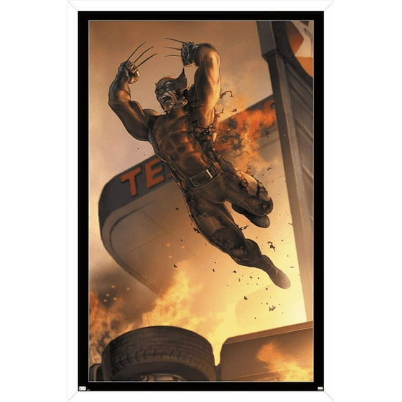 Marvel Comics - Wolverine - X-Force #26 Wall Poster, 22.375" x 34", Framed
