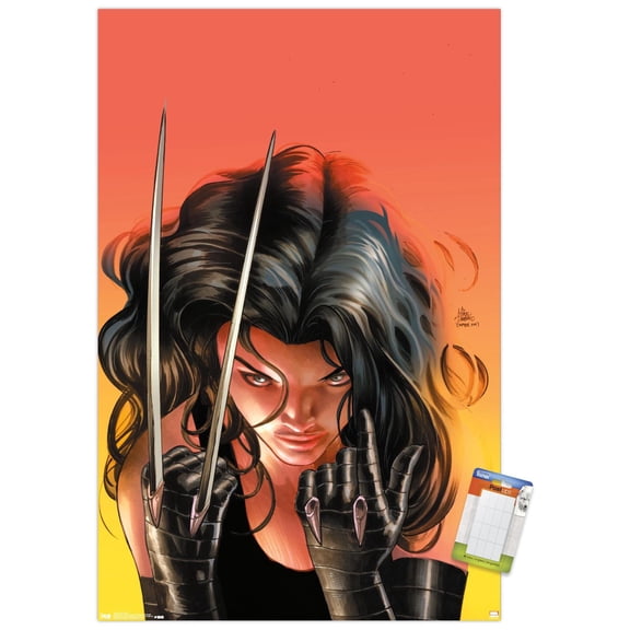 Marvel Comics - X-23 - Claws Wall Poster, 14.725" x 22.375"