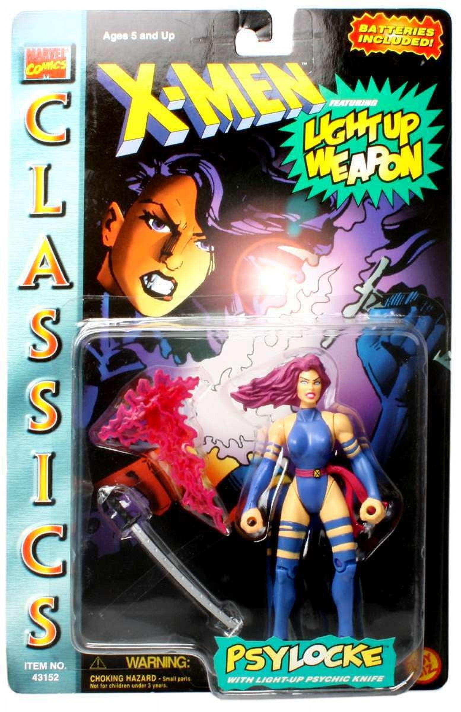 Marvel Comics X-Men Classic Light Up Weapon Psylocke (1997