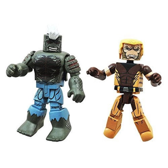 Marvel Minimates S62 Uncanny Sabertooth and Kluh