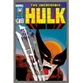 thumbnail image 1 of Marvel Comics X-Men - Wolverine Incredible Hulk #340 Wall Poster, 22.375" x 34" Framed, 1 of 5