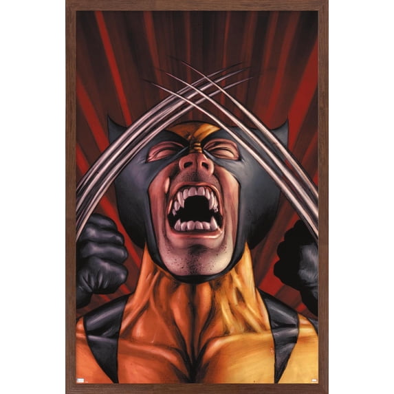 Marvel Comics X-Men - X-Men Origins: Wolverine #1 Wall Poster, 14.725" x 22.375" Framed