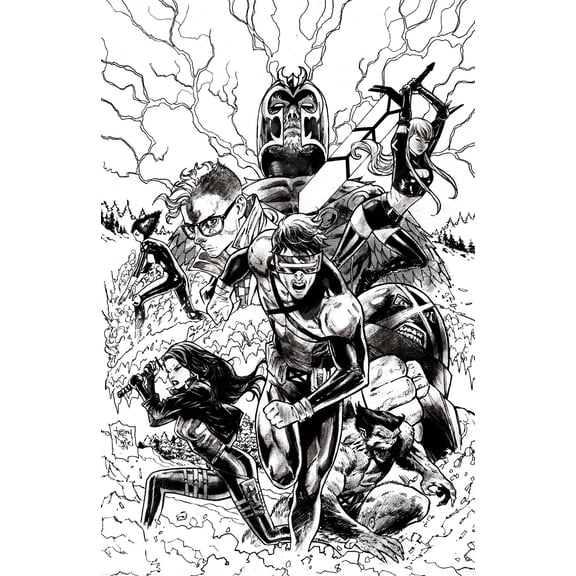 Marvel Comics X-men #1 (SDCC 2024 Tony Daniel PX Varian Edition)