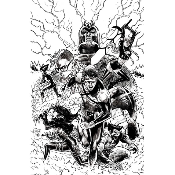 Marvel Comics X-men #1 (SDCC 2024 Tony Daniel PX Varian Edition)