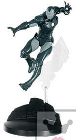 Marvel Creator Series Iron Man Collectible PVC Figure (Gray & Silver)