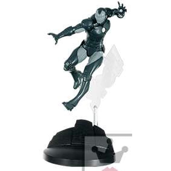 Marvel Creator Series Iron Man Collectible PVC Figure (Gray & Silver)