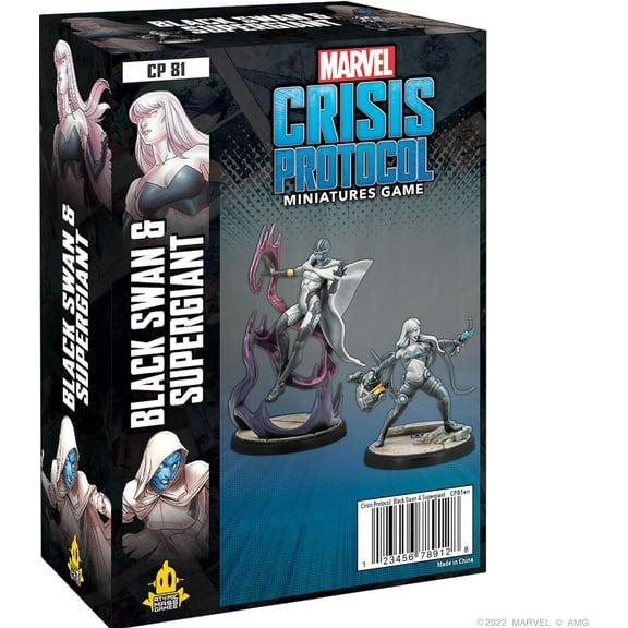 Marvel Crisis Protocol Black Swan and Supergiant CP81