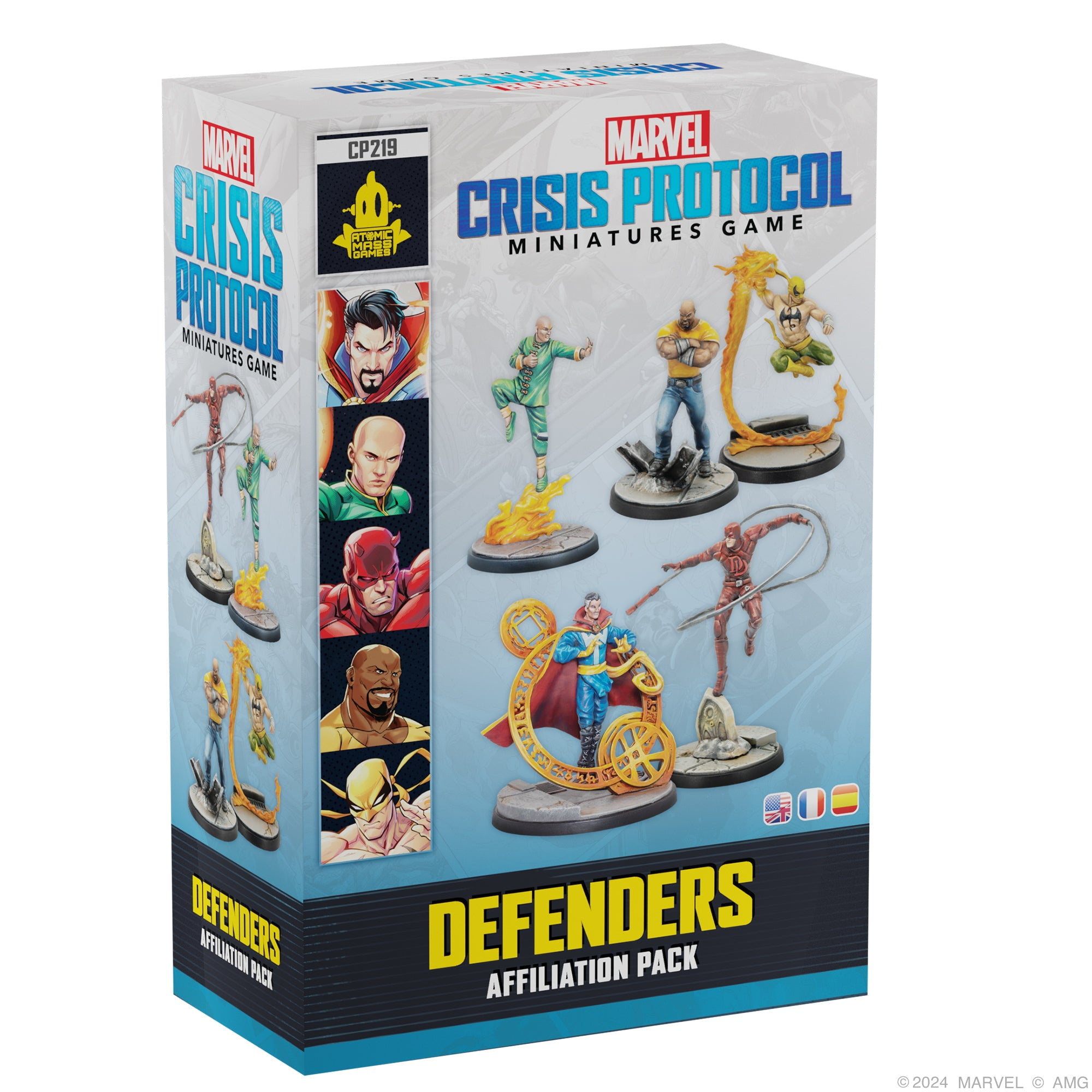 Marvel Crisis Protocol Movement & Range Tool Pack - Updated Accessory For Tabletop Superhero Game (Atomic Mass Games) - View #6