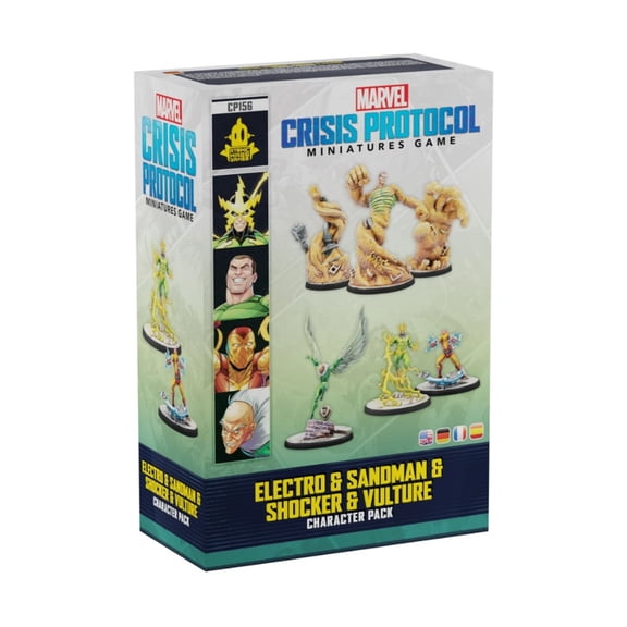 Atomic Mass Games Character Pack - Electro & Sandman & Shocker & Vulture New