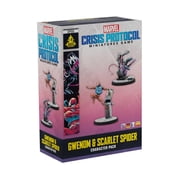 Marvel Crisis Protocol Gwenom and Scarlet Spider Character pack for Ages 14+, from Asmodee