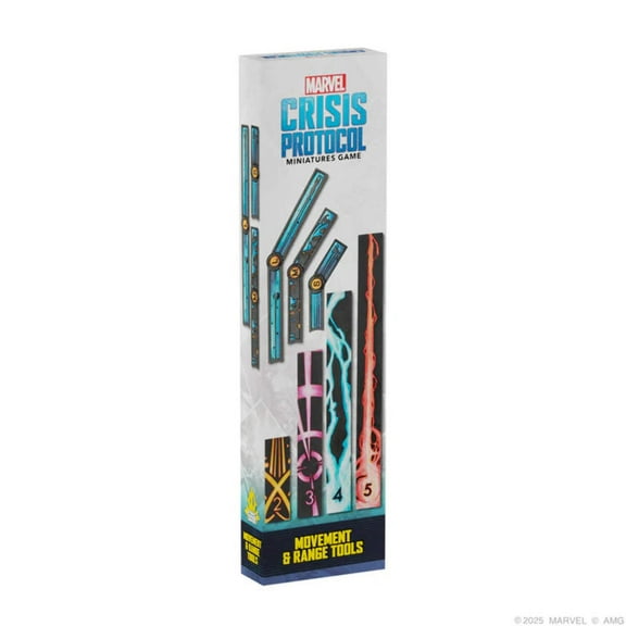 Marvel Crisis Protocol Movement  Range Tools 2025
