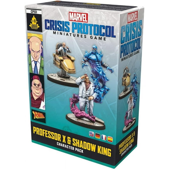 Marvel Crisis Protocol - Professor X & Shadow King Character Pack for Ages 14 and up, from Asmodee