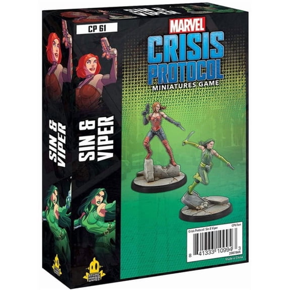 Marvel Cris Protocol Sin & Viper Character Pack