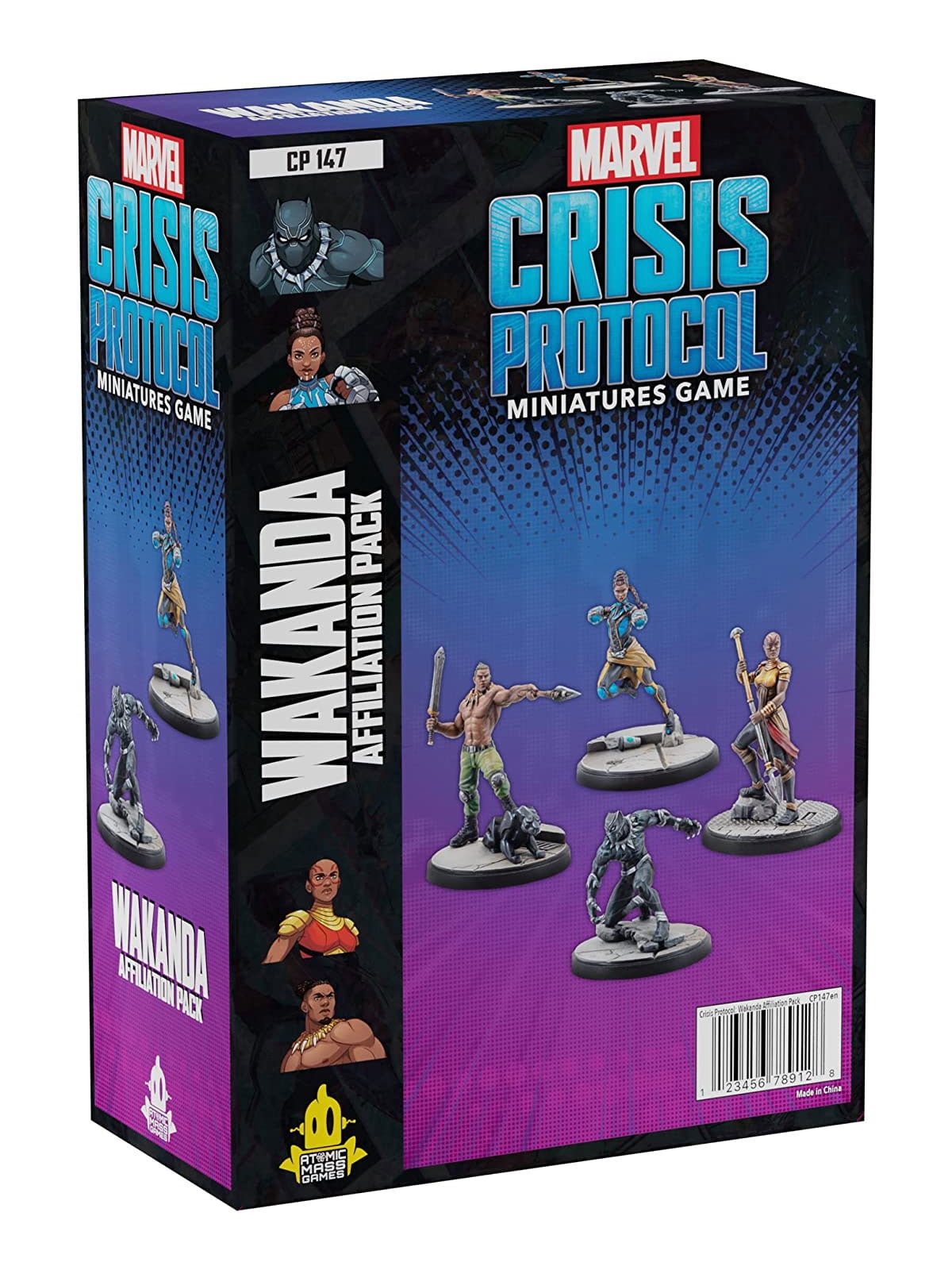 Atomic Mass Games – Marvel Crisis Protocol: Avengers Affiliation Pack – Juego De Miniaturas Para 2 Jugadores, A Partir De 14 Años, Partidas De 90 Min, Incluye Español