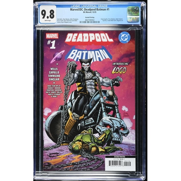 Marvel/DC: Deadpool/Batman #1 - CGC 9.8 Comic Book