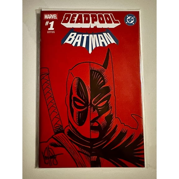 Marvel/DC: Deadpool/Batman #1 Comic Book