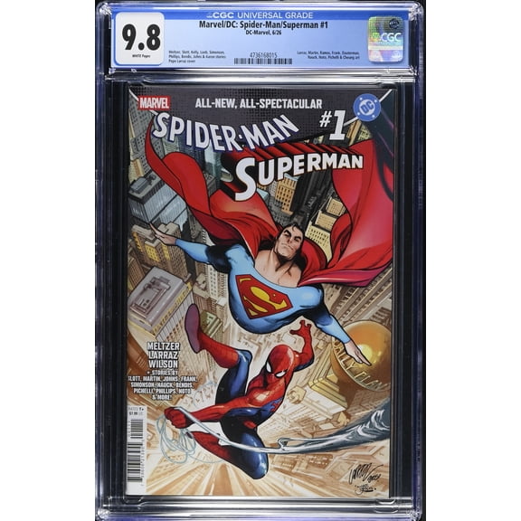 Marvel/DC: Spider-Man/Superman #1 - CGC 9.8 Comic Book