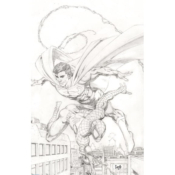 Marvel/DC: Spider-Man/Superman #1U VF ; Marvel Comic Book