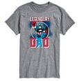 thumbnail image 1 of Marvel - Dad Captain America - Men's Short Sleeve Tee, 1 of 4