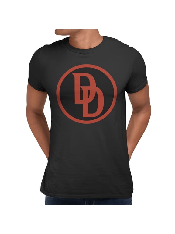 Daredevil Born Again DD Emblem Classic Logo Men's T Shirt (Black, S-XXXL)