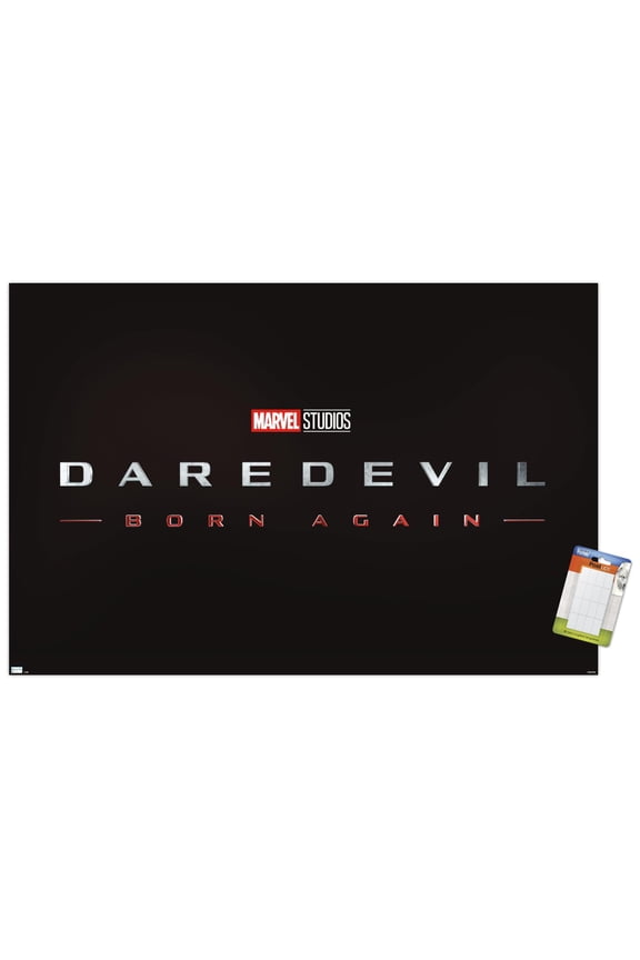 Marvel Daredevil: Born Again - Logo Wall Poster, 22.375" x 34"