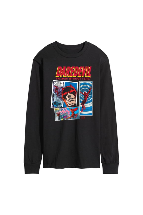 - Daredevil Boxes - Men's Long Sleeve Graphic T-Shirt