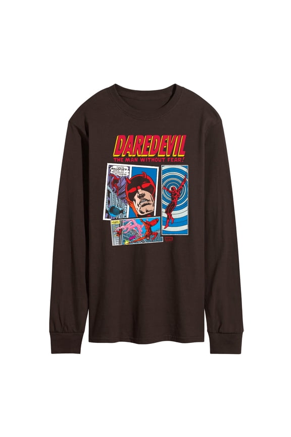 - Daredevil Boxes - Men's Long Sleeve Graphic T-Shirt
