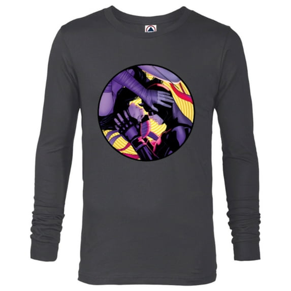 Marvel Daredevil & Elektra Variant Cover Valentine's Day - Long Sleeve T-Shirt for Men – Customized-Charcoal Heather