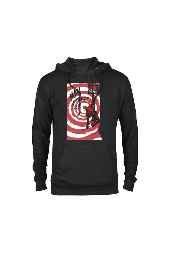 Daredevil Fire Escape Man Without Fear Variant Cover - Pullover Hoodie for Adults - Customized-Black