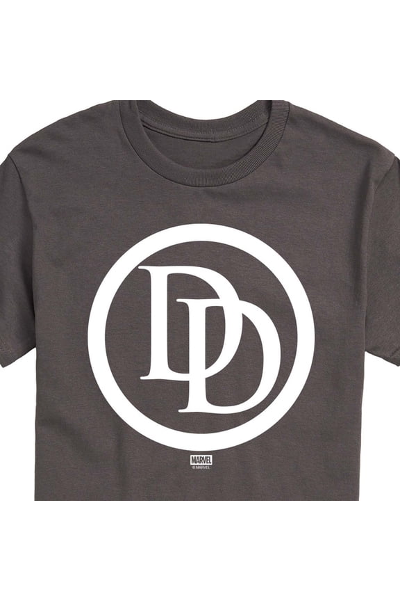 - Daredevil Logo - Men's Short Sleeve Graphic T-Shirt